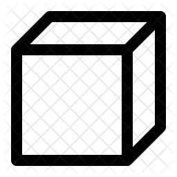 Cube Icon - Download in Line Style