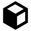 Cube Shape Geometry Icon