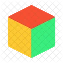 Cube Box Dimensions Icon