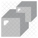 Cube Block Shape Icon