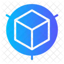 Cube Modeling Game Cube Icon