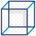 Cube Square Designing Icon