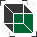 Cube Design Three Dimensional Icon