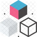 Cube Development Modeling Icon