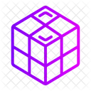 큐브 게임 수학 아이콘