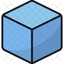 Cube 3 D Shape Geometry Icon