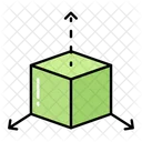 Cube Shape 3 D Cube Icon