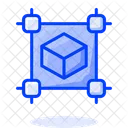 Cube Canvas  Icon