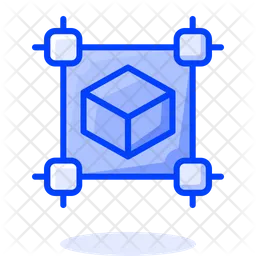 Cube Canvas  Icon