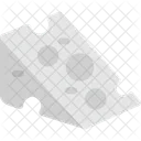 Cube de fromage  Icône
