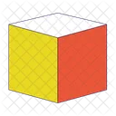 Cube geometric  Icon