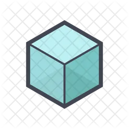 Cube Geometry  Icon