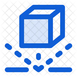 Cube Hologram  Icon