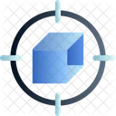 Cube Geometric Shape Icon