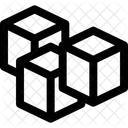 Cube  Icône