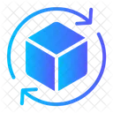 Cube Rotation  Icon