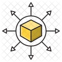 Cube Shape  Icon