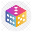 Cubes Dices Gambling Icon