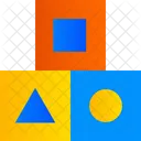 Cubes Geometric Shape Cube Icon