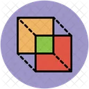 Cubes Rectangle Design Icon