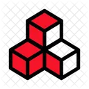 Cubes Print Products Modular Icon