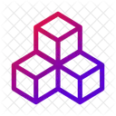 Cubes Print Products Modular Icon