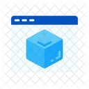 Cubic Design Cube Shape Icon