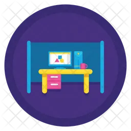 Cubicle  Icon