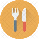 Comedor Cuchillo Tenedor Icono