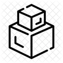 3 D Cubo Geometria Ícone