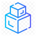 3 D Cubo Geometria Ícone