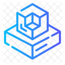 3 D Cubo Geometria Ícone