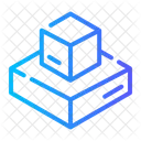 3 D Cubo Geometria Ícone