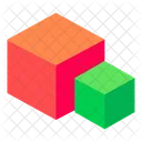 Cubo 3d  Icono