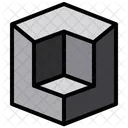 Cubo 3d  Icono