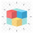 Cubo 3d  Icono