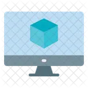 Cubo 3d  Icono