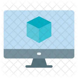 Cubo 3d  Icono