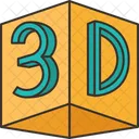 Cubo 3d  Icono