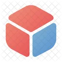 Cubo 3d  Icono