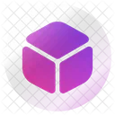 Cubo 3d  Icono