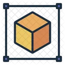 Cubo 3d  Icono