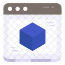 Cubo 3d  Icono