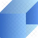 3 D Cubo Tres Ícone