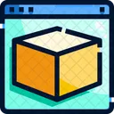 Cubo Basico Caja Icono