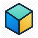 Cubo 3d  Icono