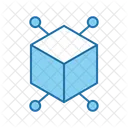 D D Cubo Cubo Ícone