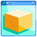 Cubo Basico Caixa Ícone