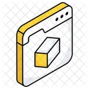 Cubo 3d  Ícone