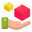 Cubo 3 D Cad 3 D Modelo 3 D Ícone